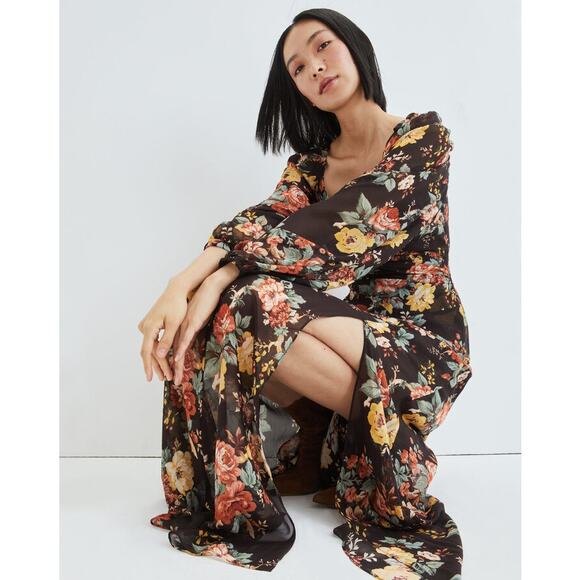 Veronica‎ Beard Avani Floral-Print Dress Size 0 - Picture 4 of 11